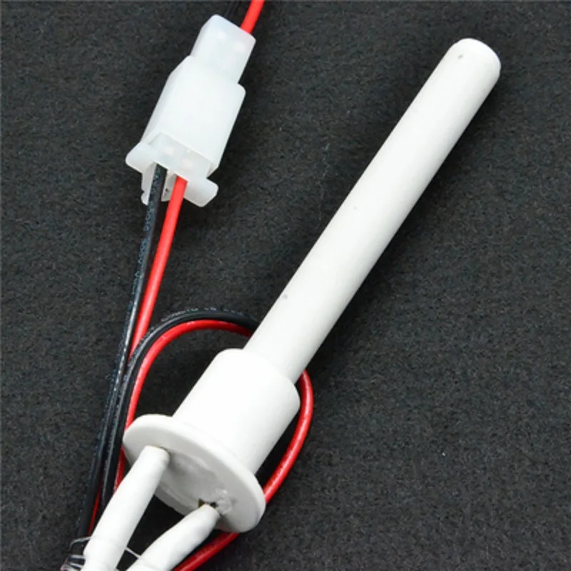 220V 350W MCH Ceramic Igniter Hot Rod Ceramic heating tube Ignitor Pellet Stove Igniter OD10.5*ID6.0*L100mm