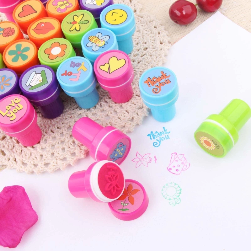 Штампы круглые детские для скрапбукинга 26 шт. | Игрушки и хобби