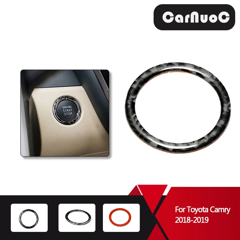 Кнопка запуска и остановки двигателя автомобиля кольцо переключателя отделка