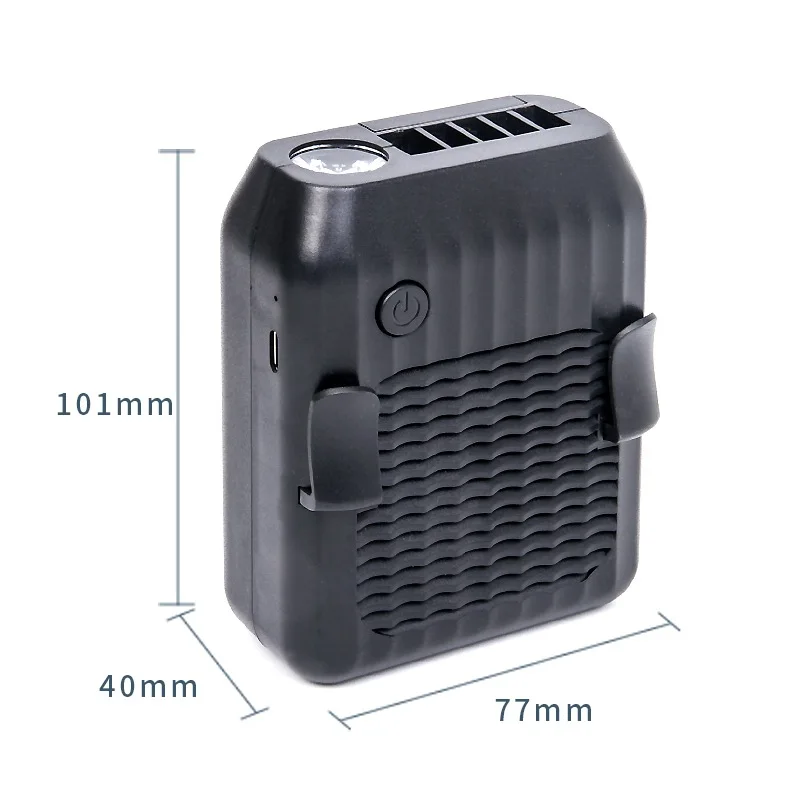 Мини-вентилятор cecotec 4000 мАч 3 скорости светодиодный светодиодной подсветильник