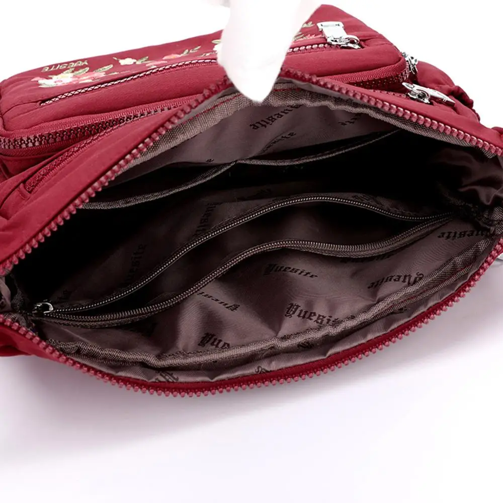 Женская сумка через плечо сумки мессенджеры модные с несколькими карманами для