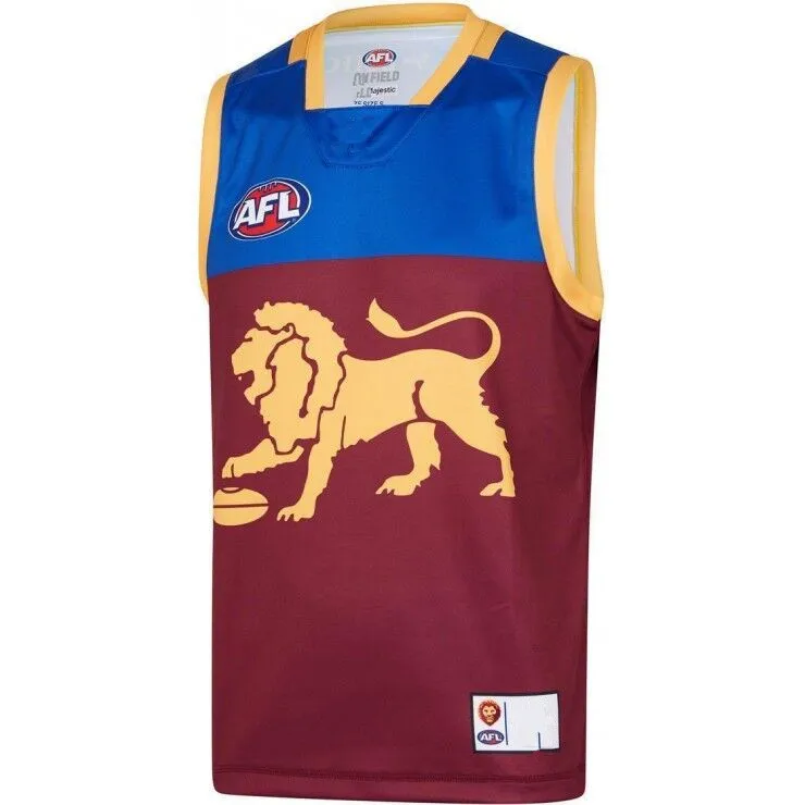 AFL BRISBANE Львы Мужская производство тайлана, размер S-3XL печать индивидуального рисунка на названия и номера Наивысшее качество; - Цвет: No Print