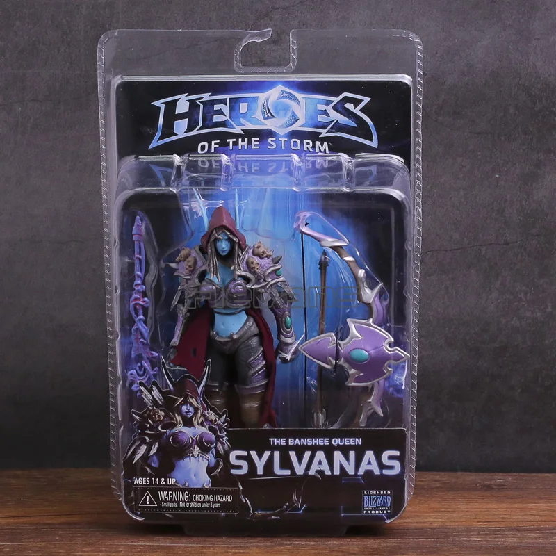 NECA &quotHeroes Of The Storm&quot баньши Queen Сильвана ПВХ движущаяся фигурка Коллекционная