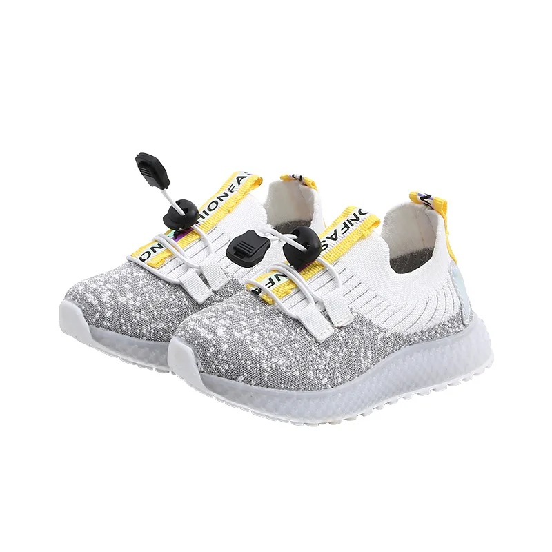 Cool Lace Fashion Children Casual Shoes With Light Classic Weighlight Patchwork Kids Sneakers Sports Girls Boys Toddlers enlarge