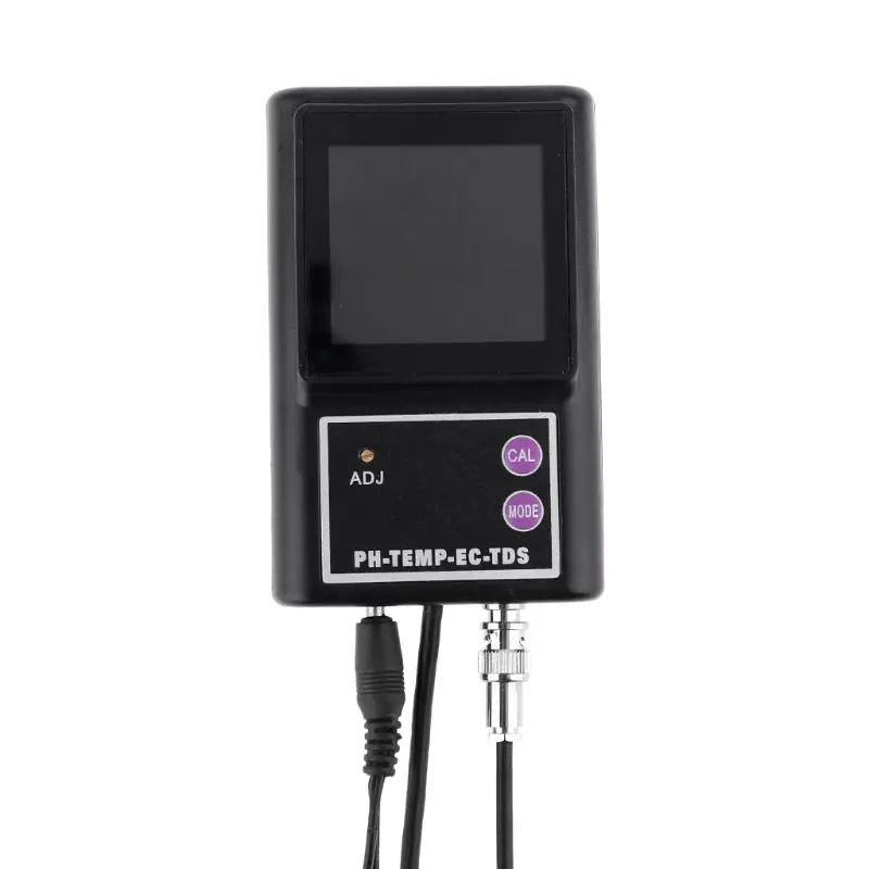 

4-in-1 Water Quality Analyzer Online Monitor pH Temperature EC TDS Meter Tester for Aquariums, Ponds, Agriculture PH-260