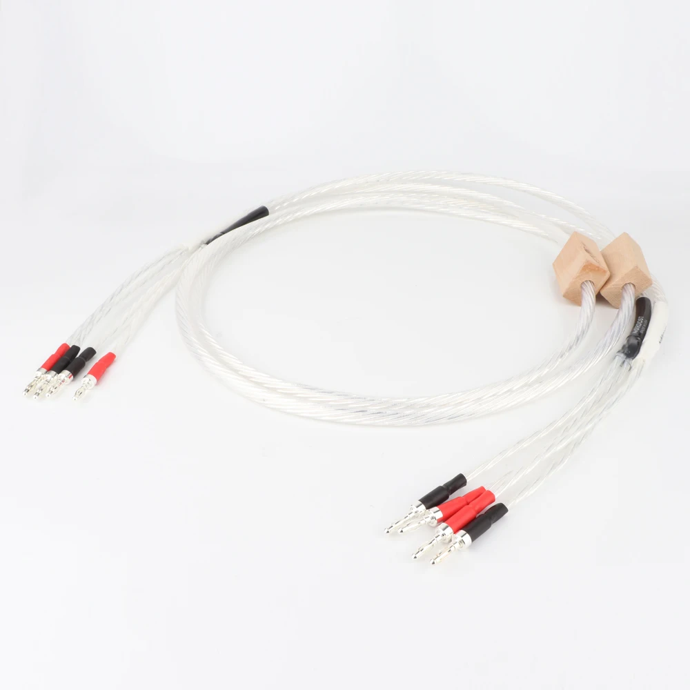 Высококачественный кабель для динамика Odin двухпроводной банановый терминал