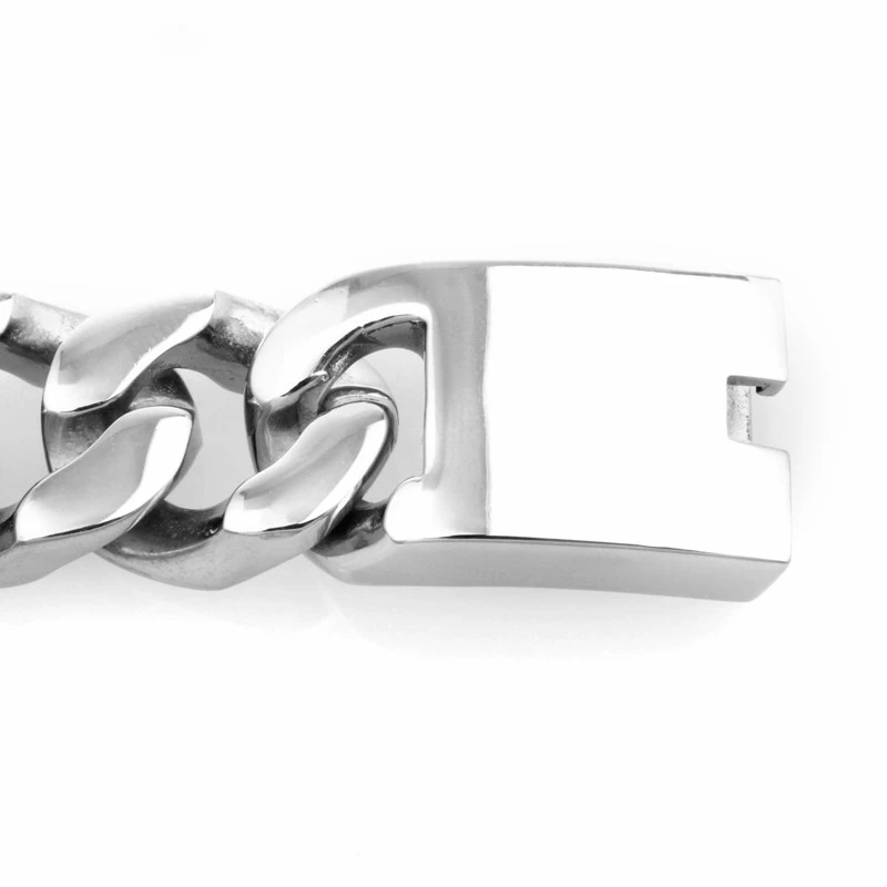 

23cm Male Stainless Steel Link Chain Bracelet For Men Heavy Chunky Bike Chain Bracelets Jewelry From China