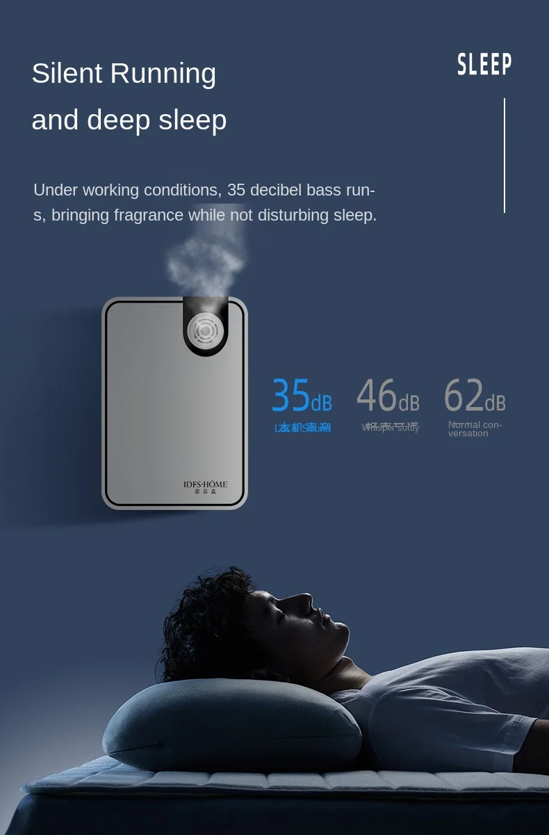 

zq Hotel Commercial Smart Ultrasonic Aroma Diffuser Automatic Incense Machine Aerosol Dispenser