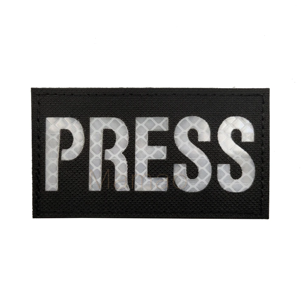 Нашивка для пресса инфракрасная Светоотражающая эмблема Тактическая Военная