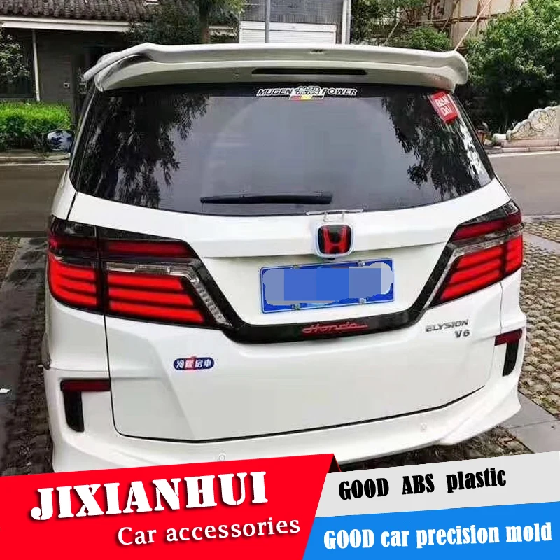 

Спойлер для Odyssey 2016-2018 Honda Odyssey заднее крыло автомобиля из АБС-пластика цветной задний спойлер