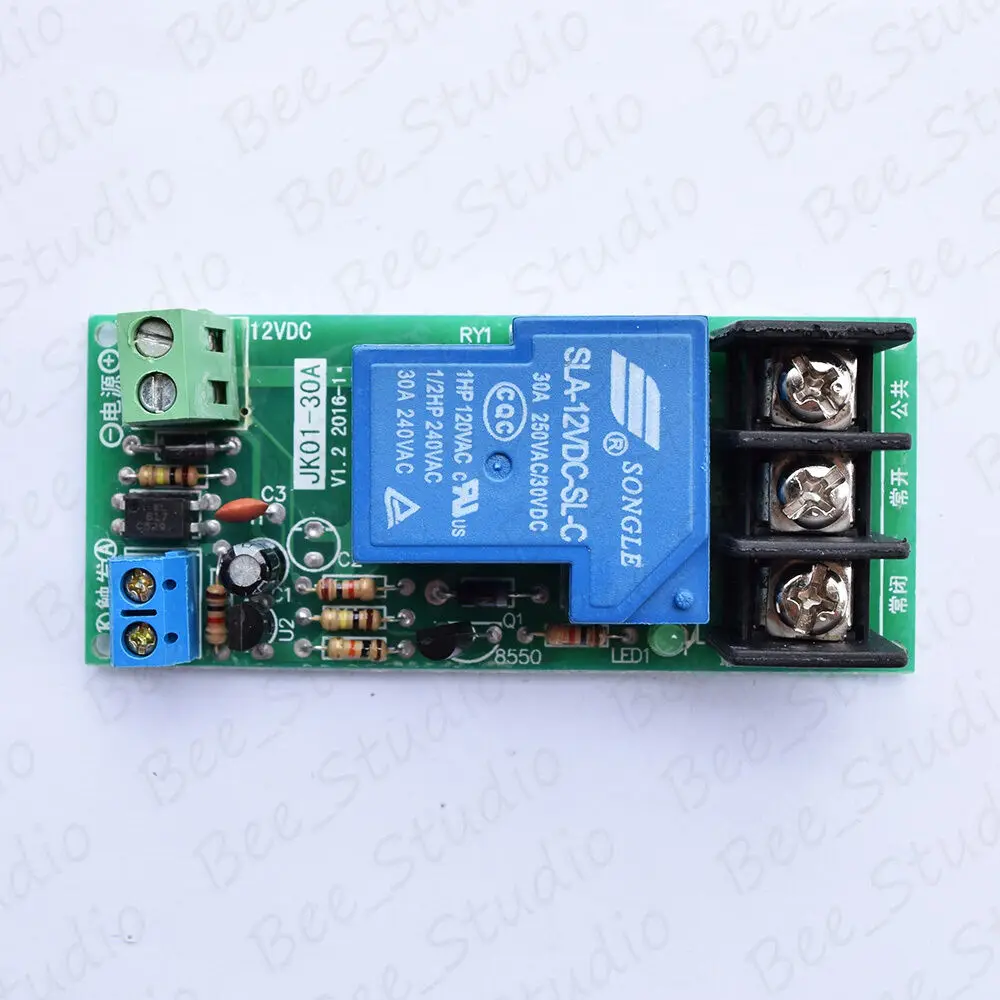 Многофункциональный релейный модуль Optocouple переключатель с таймером 12 В