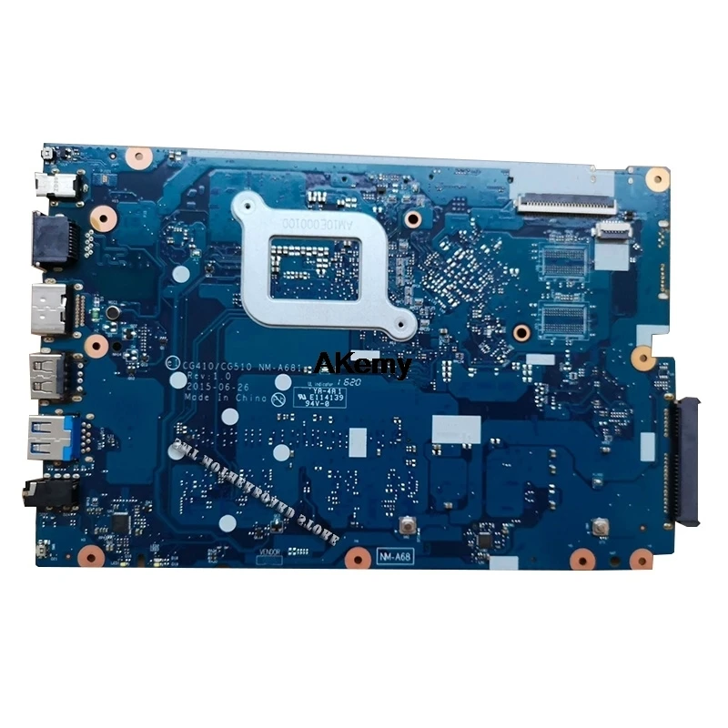 CG410/CG510 NM-A681 материнская плата для lenovo B50-50 100-15IBD ноутбук материнская плата Процессор i3 5005U DDR3 тесты работы