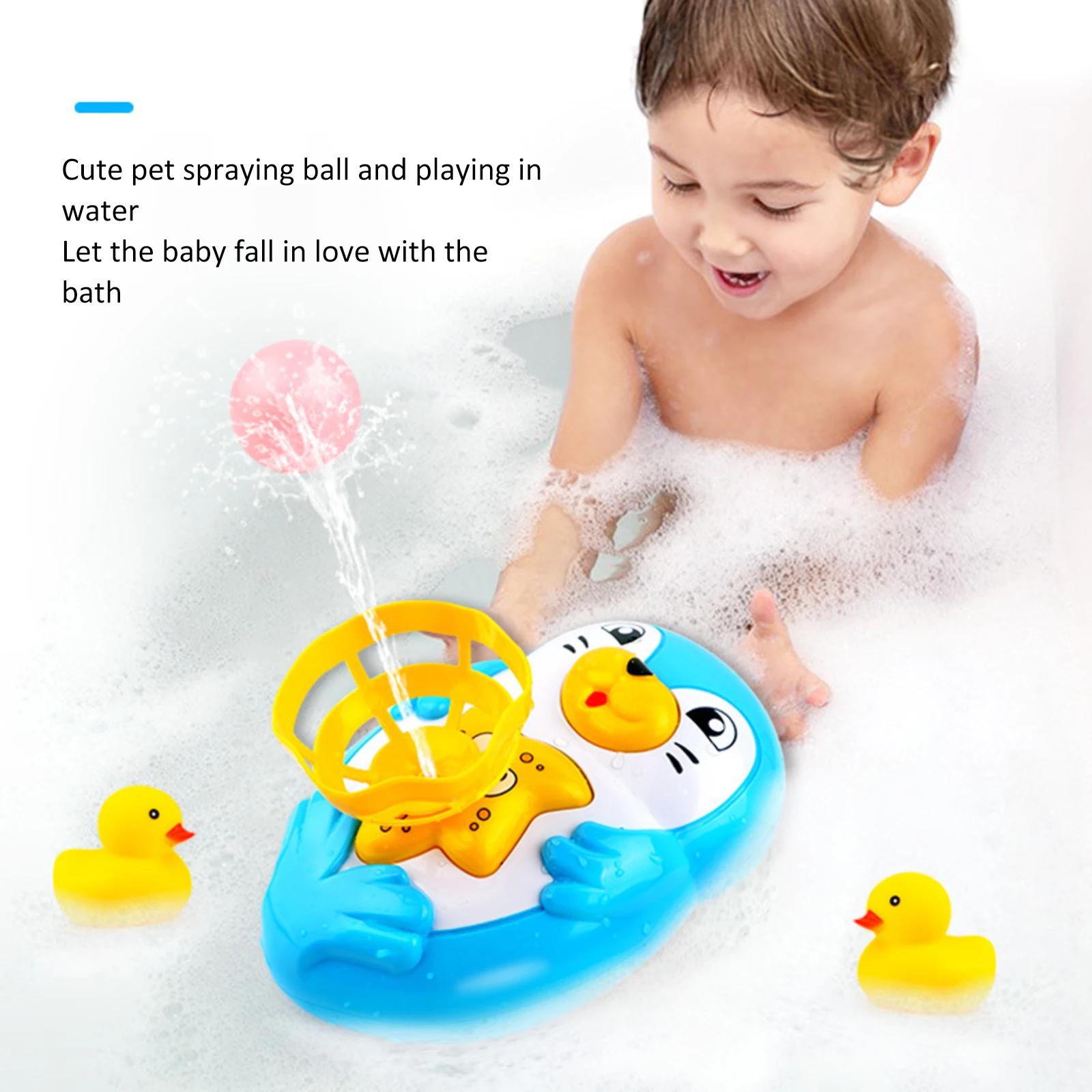 

Seal Model Spray Water Toy Electric Seal Spray Water Ball Waterproof Seal Model Spray Water Toy Wonderful Buoyancy Bath Toy