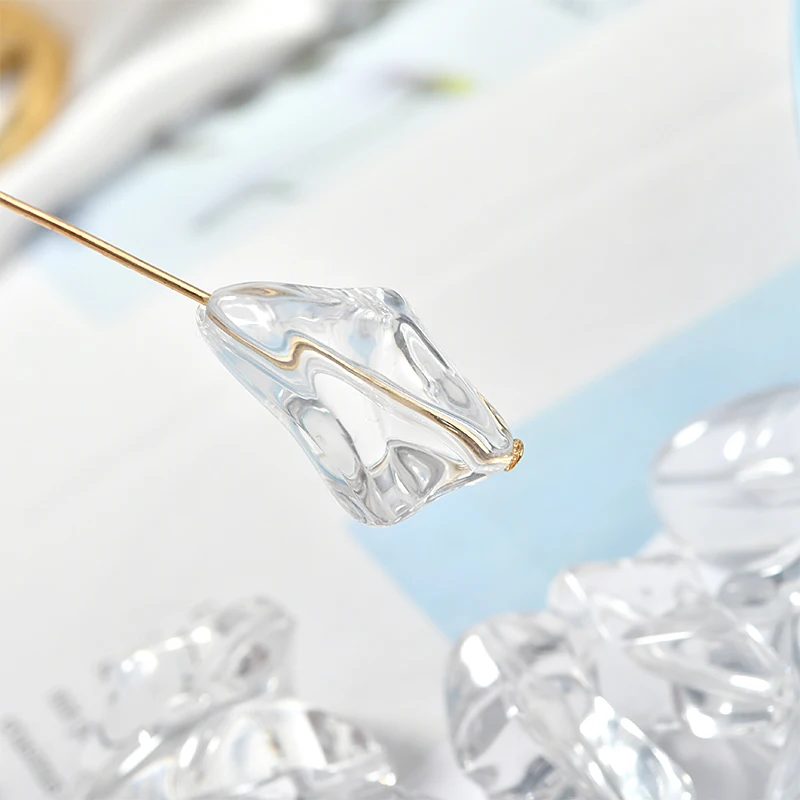 Серьги из акрилового материала ручной работы сделай сам имитация необычного