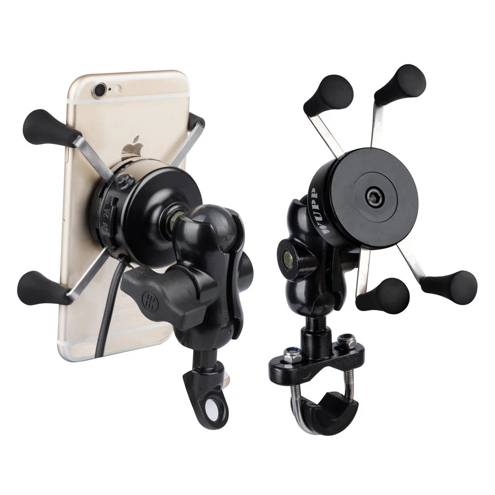 Универсальный держатель для телефона из алюминиевого сплава на руль мотоцикла