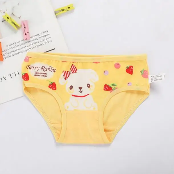 5 шт./партия Новое поступление трусики для маленьких девочек детское нижнее белье