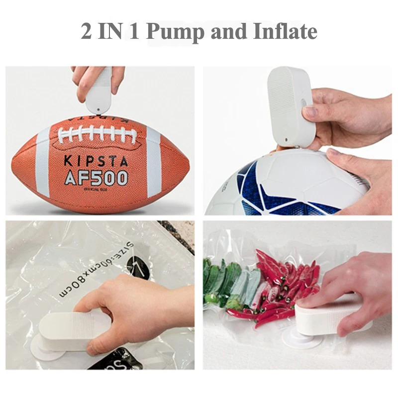 Бытовая портативная вакуумная упаковочная машина Ручной вакуумный упаковщик