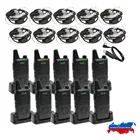 10 шт. WLN KD-C1 Plus RT22 профессиональная рация Mini Radio FRS VOX двухсторонняя радиосвязь коммуникатор приемопередатчик Woki Toki