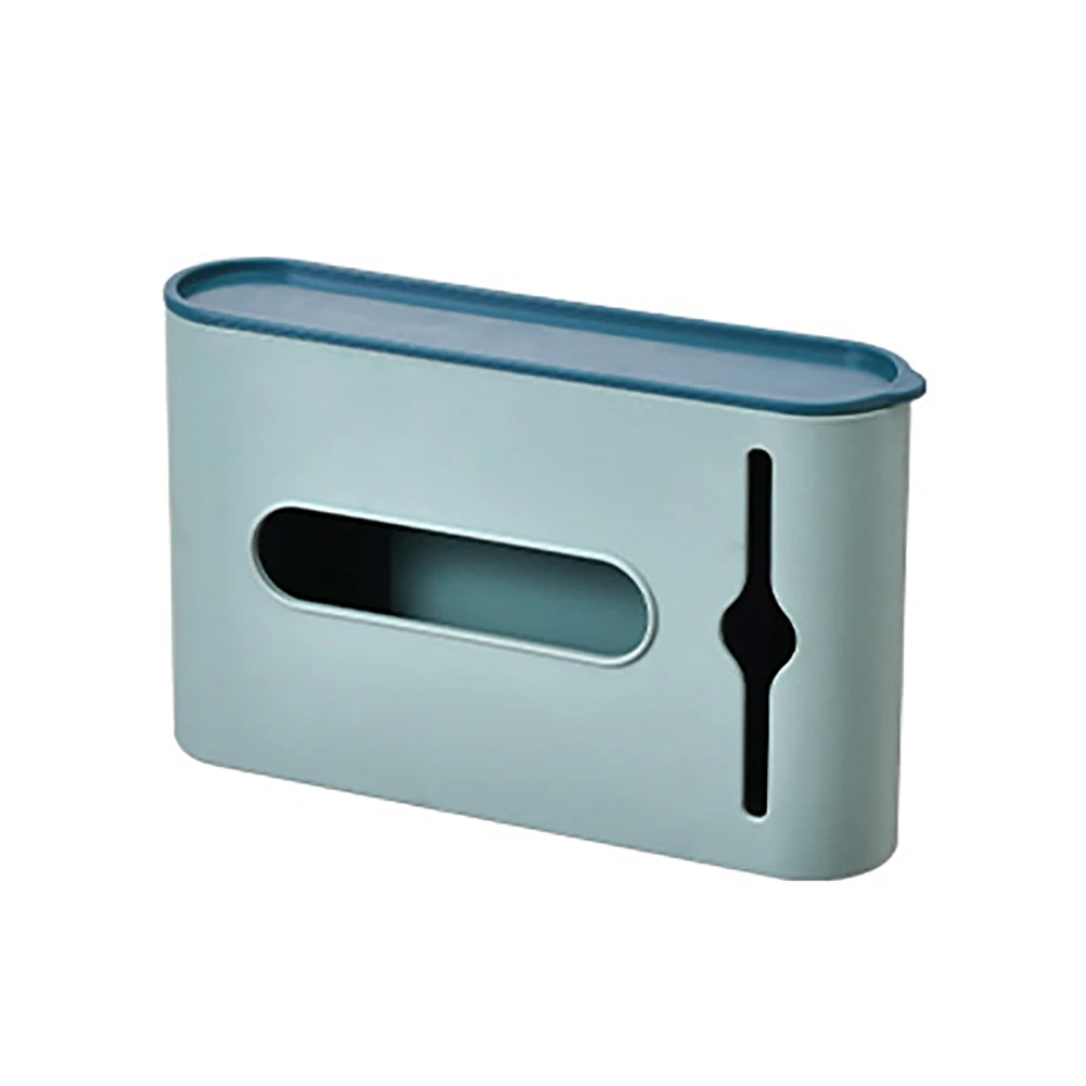 

Wall Mount Garbage Bag Storage Box Dispenser Space Saving Easy To Install High Material Production Safe And Durable