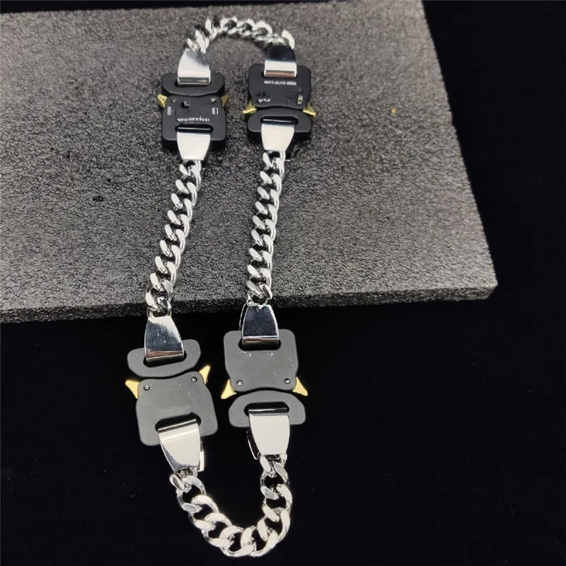 Ожерелье ALYX 9sm из металлической цепочки аксессуар в стиле уличный хип-хоп цепочка