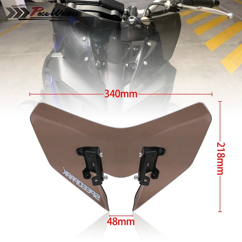 Лобовое стекло для YAMAHA MT 09 / SP FZ 2017 2020 лобовое паре Бриз Мотоцикл Обтекатели 09SP MT09