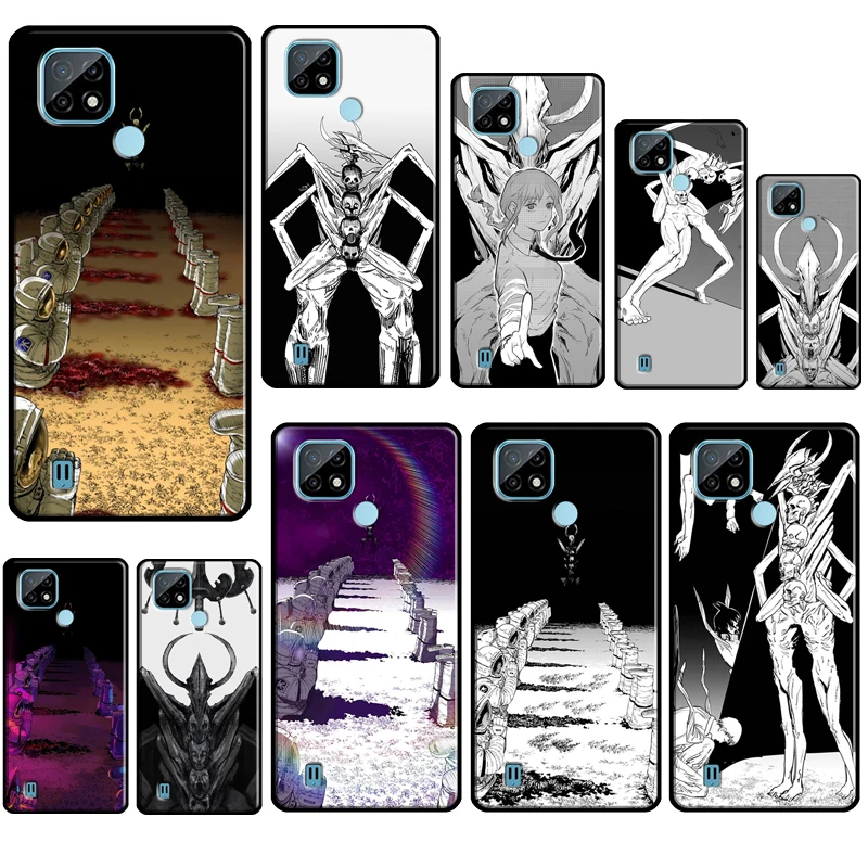 Темный дьявол бензопила человек для OnePlus 9 10 Pro 8T Nord2 9R чехол для OPPO Realme 8 Pro 8i 9i C21 GT Neo2 Master