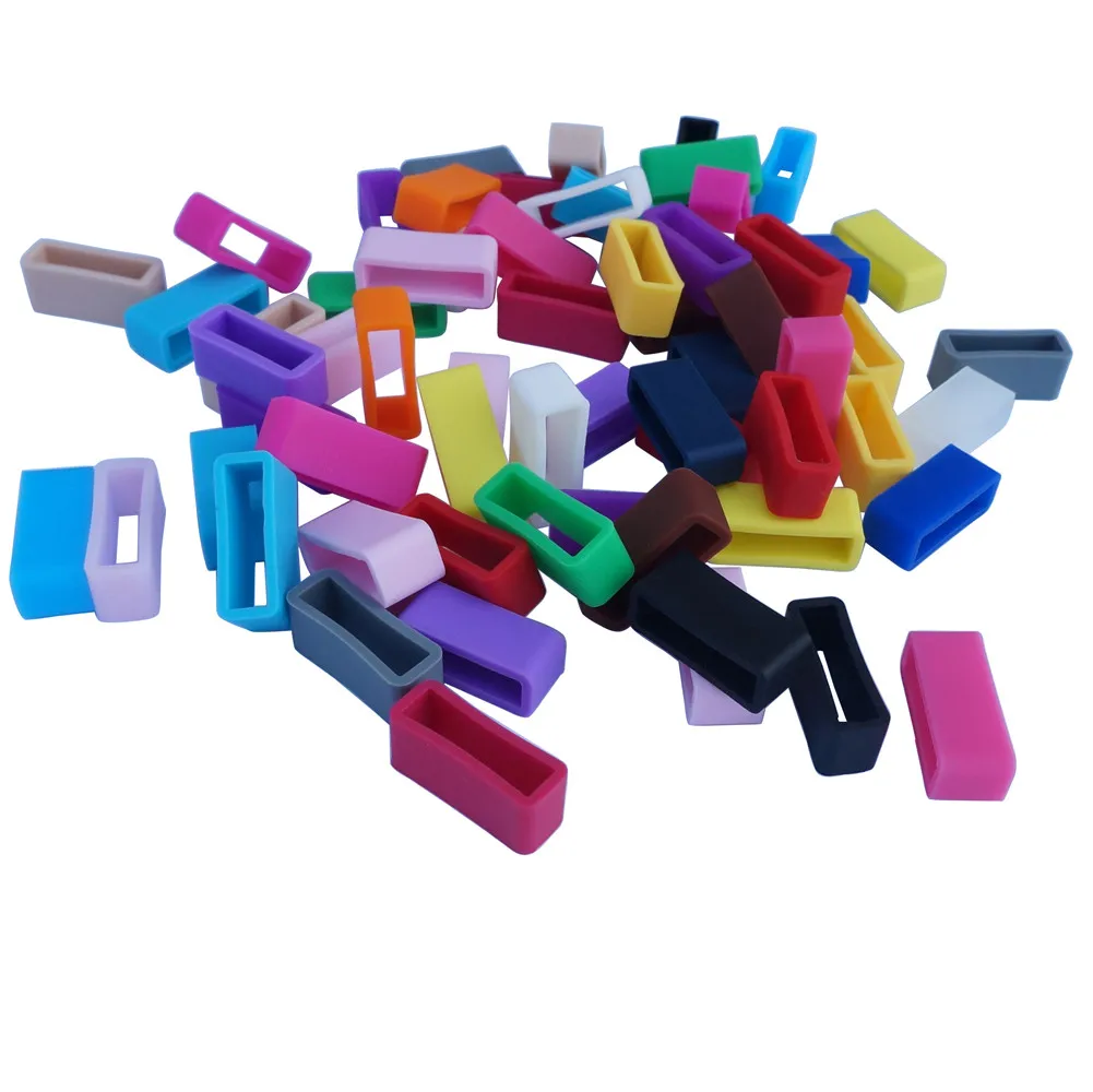 4 pieces Silicone Strap Loop Watch Accessories Strap Ring For Swatch Watchband 12mm16mm18mm19mm20mm22mm24mm26mm28mm Watch Buckle