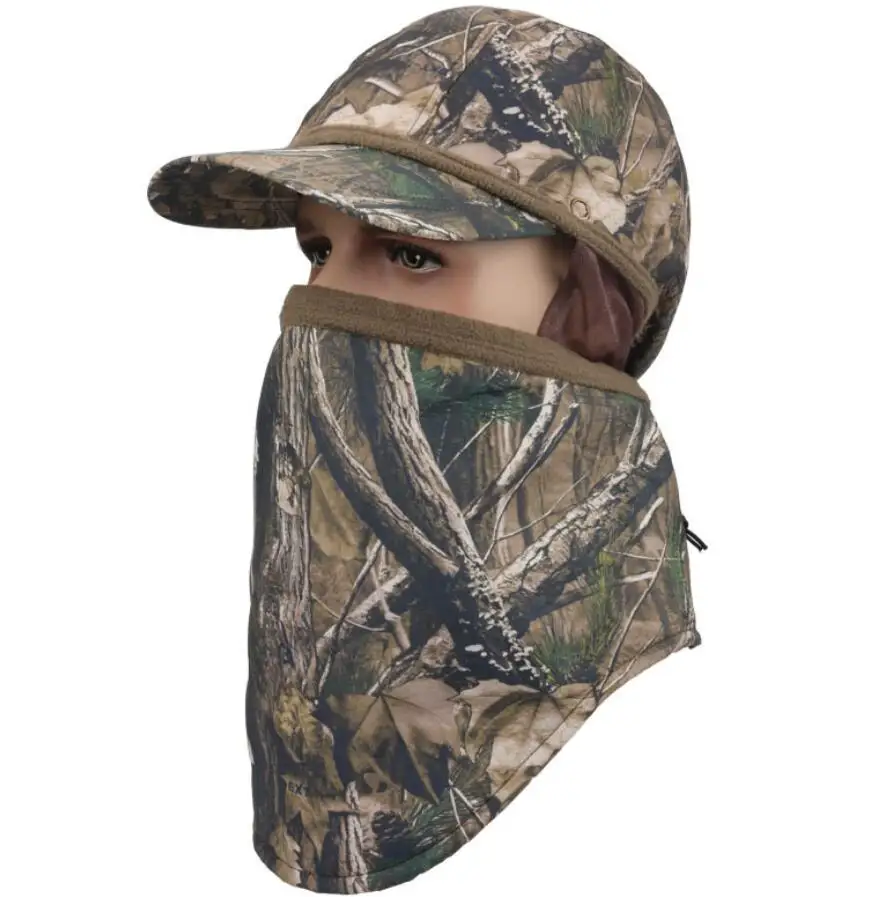 Лидер продаж камуфляжные кепки 2 в 1 с изображением настоящего дерева AP маска для