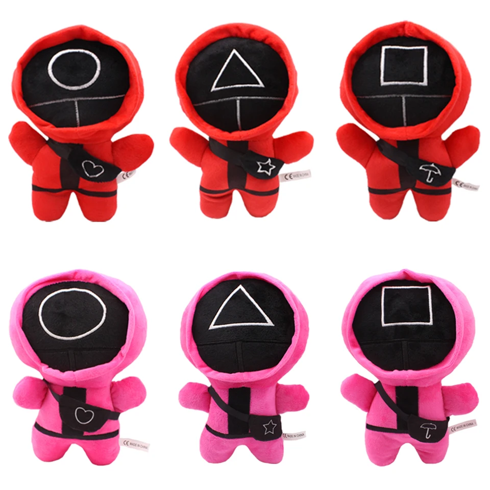 

Axolotl Plush Toy Pulpo Kawaii Animal Squid Game Plushies Figure Doll Toy Cartoon Pink Stuffed Doll Gifts