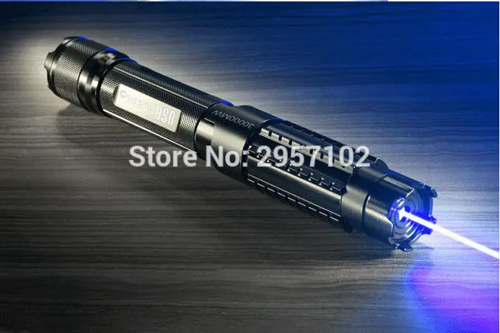 Most Powerful Military 5000000m 500W Blue Laser Pointer 450nm Flashlight Light Burning Match Candle Lit Cigarette Wicked Hunting enlarge