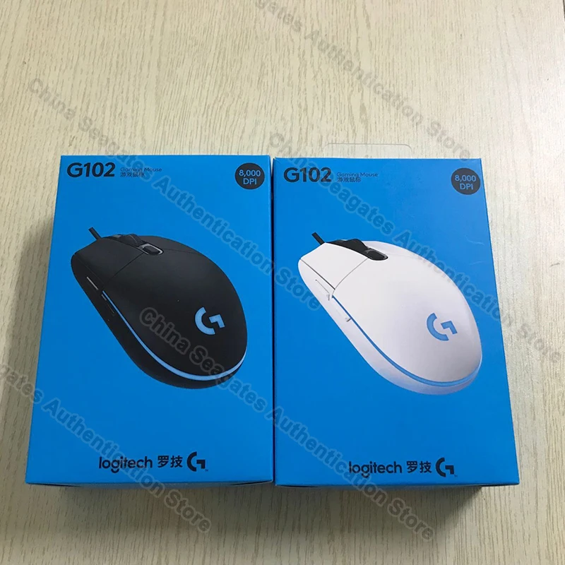 Проводная игровая мышь Logitech G102/G102IC 6000 точек/дюйм Оптическая с поддержкой windows 10/8/7