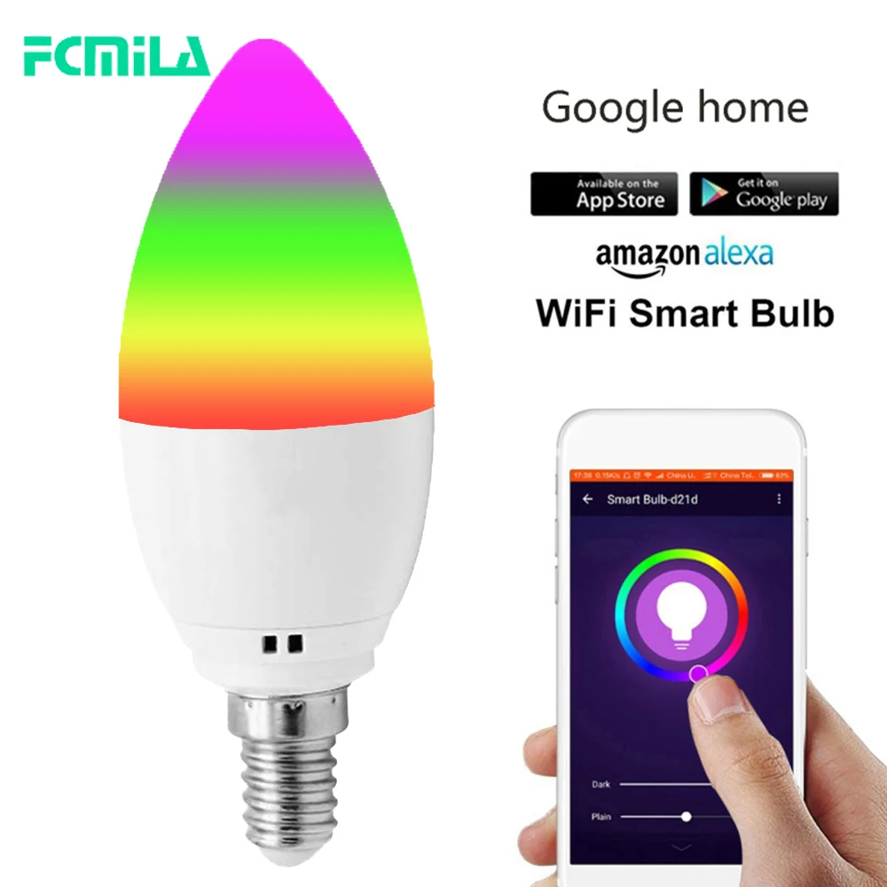 Светодиодная свеча E14 светодиодная лампочка 10 Вт с пламенем люстра Хрустальная