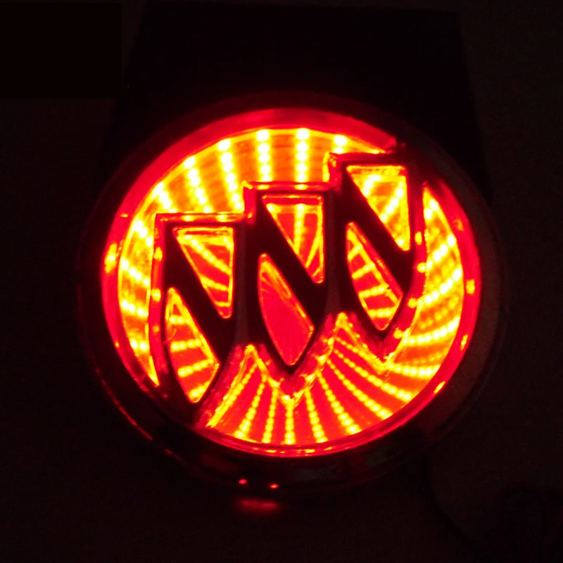 9.2cm LED Car Decor Trunk Emblem Light for Buick Excelle Badge Lamp Sticker Rear Decal Vehicle Logo 3D Modification Accessories |