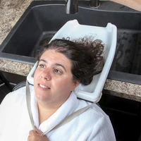 portable hair wash sink basin shampoo tray backwash washing bowl salon home hairdressing tool hair care styling supplies
