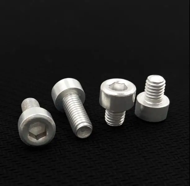 Шестигранные Болты M2 M3 6063 винты с алюминиевым шестигранным отверстием