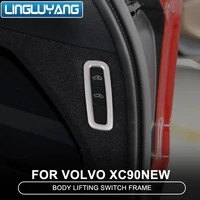 for volvo xc90 interior modification body lift switch button decoration stickers 2015 2016 2017 2018 2019 2020 car accessories