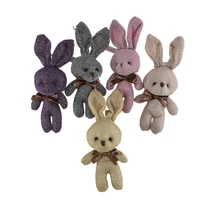 silver silk wish rabbit plush pendant doll valentines daybag accessories wedding birthday gift present 25 36m girl cheaper toys