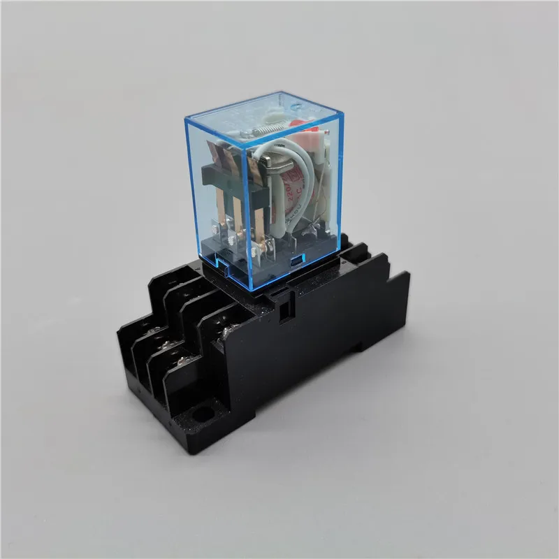 1 шт. MY3 HH53P MY3NJ Micro Mini реле мощности катушки 11pin 3NO 3NC Светодиодная лампа 5A AC 110V 220V с