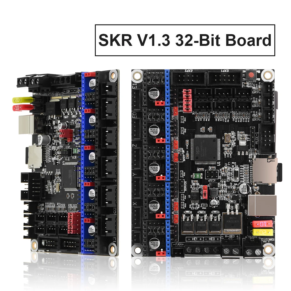 SKR V1.3 плата контроллера 32-битный процессор части 3d принтера материнская плата TMC2208 TMC2130 MKS GEN L Ramps 1,4 SKR PRO для Ender 3 CR10