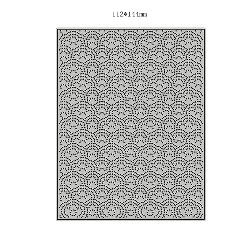 

New Spotted Flower Sea Spray Panel 2020 Metal Cutting Dies for DIY Scrapbooking and Card Making Decor Embossing Craft No Stamps