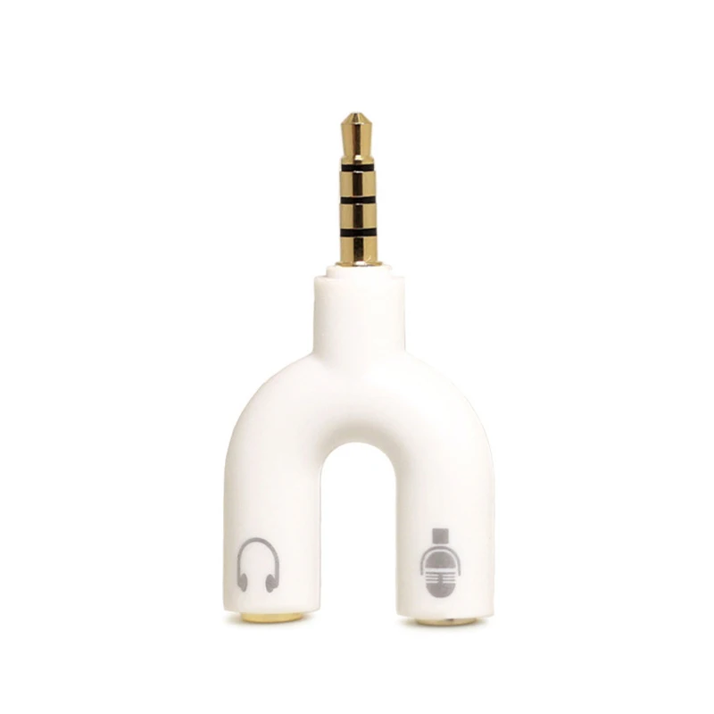 2 в 1 двойной адаптер для наушников 3 5 мм|Аксессуары наушников| |