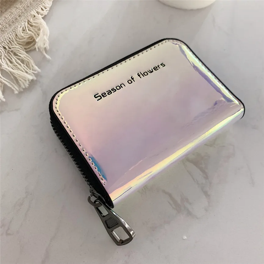 Женские кошельки цветная карточная посылка простая милая маленькая сертификат