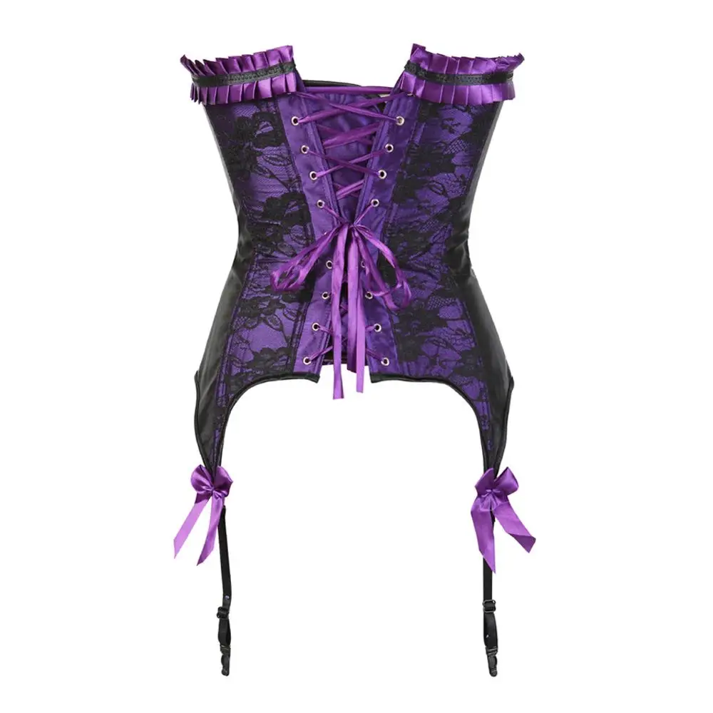 

Corsets Sexy Push Up Bustiers for Women Renaissance Embroidery Punk Rock Corselete Carnival Party Clubwear Femme Gothic