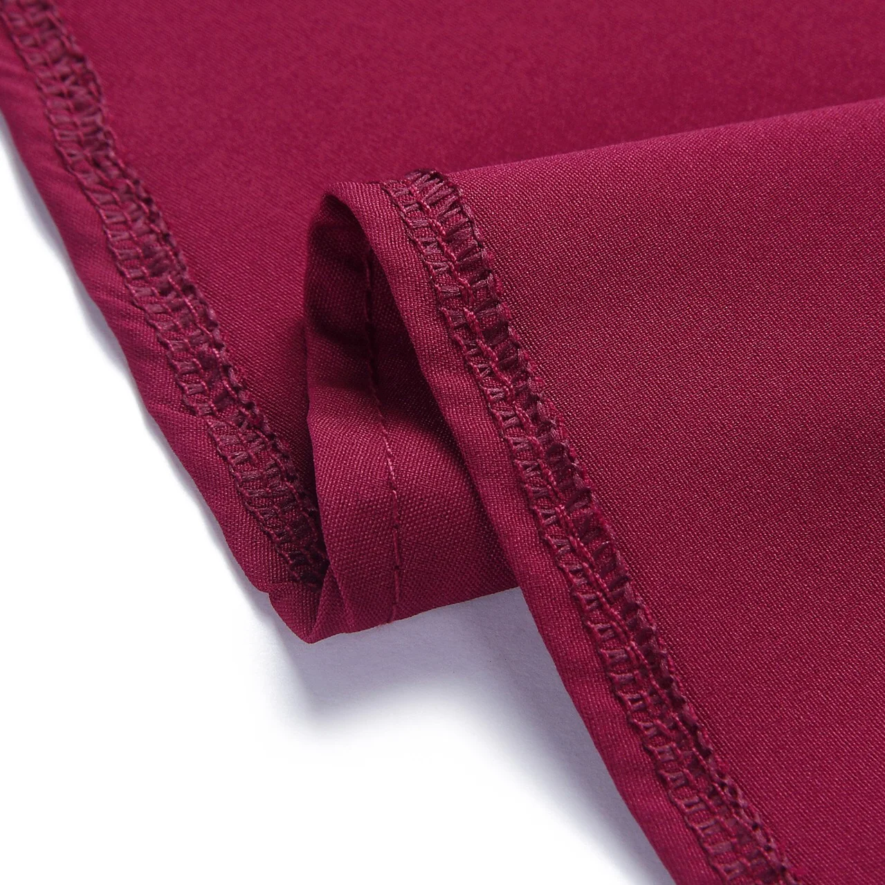 

African Dresses For Women Fashion New Africa Ruffles Long Sleeve High Waist Mid Calf Burgundy Office Dress Midi Vestidos Mujer