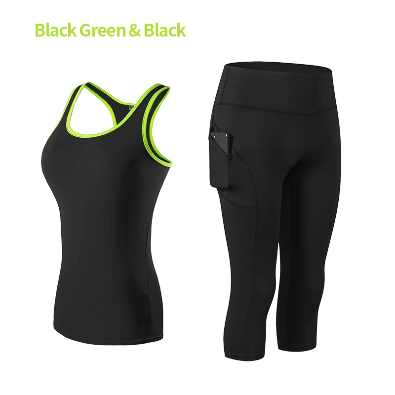 Women's Clothing 2023 Yoga Gym Suit Two-piece Tracksuit Elastic Force Exercise Fitness Sportswear Seamless Push Up Yoga Set