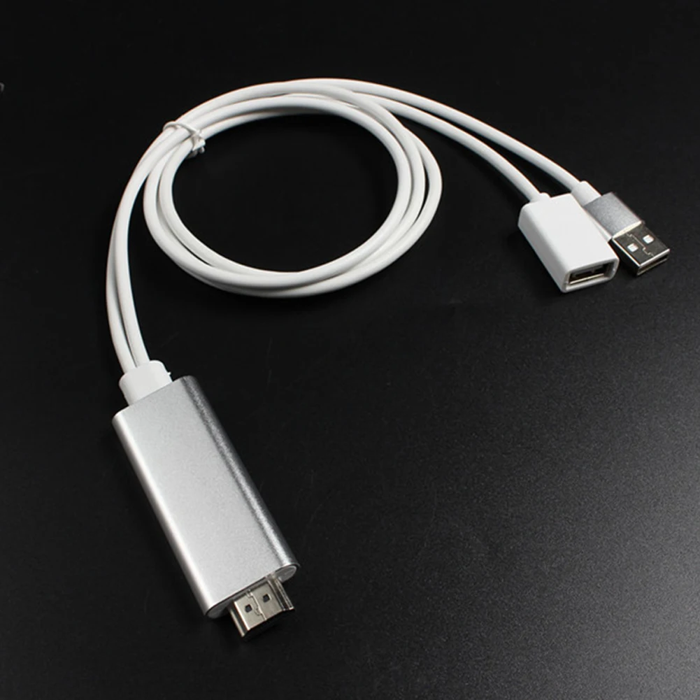 8 Pin HD ТВ телефон к HDMI коммутационный av кабель адаптер для Apple/Автомобильный разъем