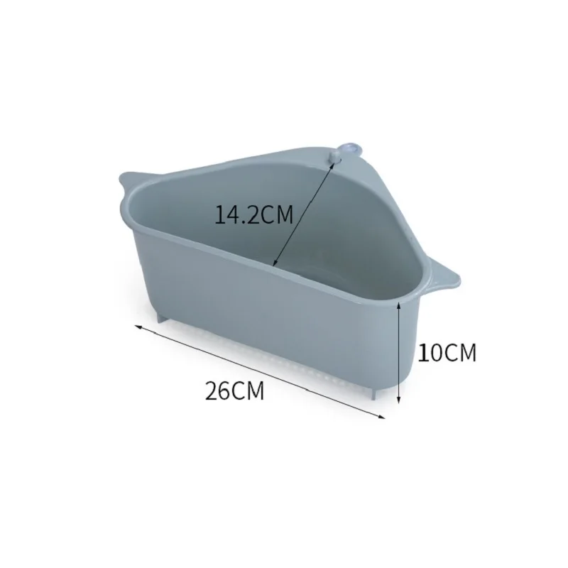WBBOOMING Kitchen Fruit Drain Basket Bathroom Corner Shampoo Cosmetic Soap Shelves Accessories Storage Rack And Holders | Дом и сад
