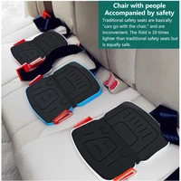 strolex portable baby car seat safety cushion harness car seats set covers travel pocket foldable travel car seat baby car seat