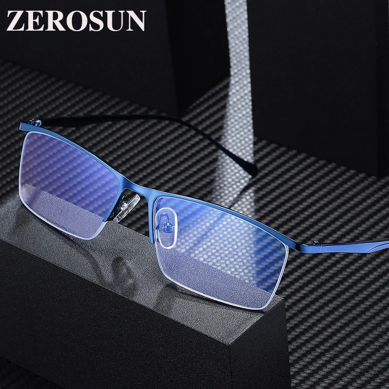Zerosun компьютерные очки мужские блок синий светильник игровые Оптические