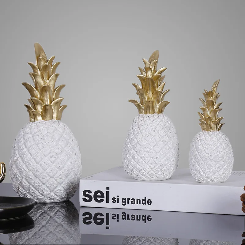 Современный скандинавский домашний декор золотое украшение ананас креативный